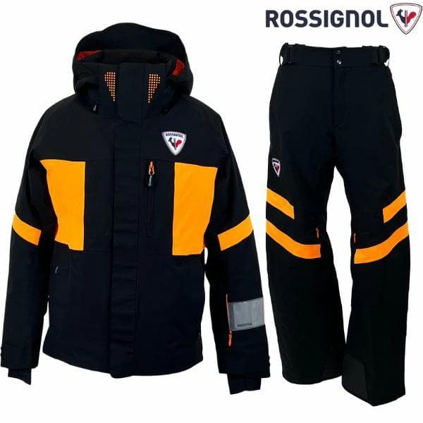 未使用 ロシニョール スキーウエア デモチーム セット Mサイズ ROSSIGNOL（ロシニョール） スキーウエア デモチーム セット ブラック