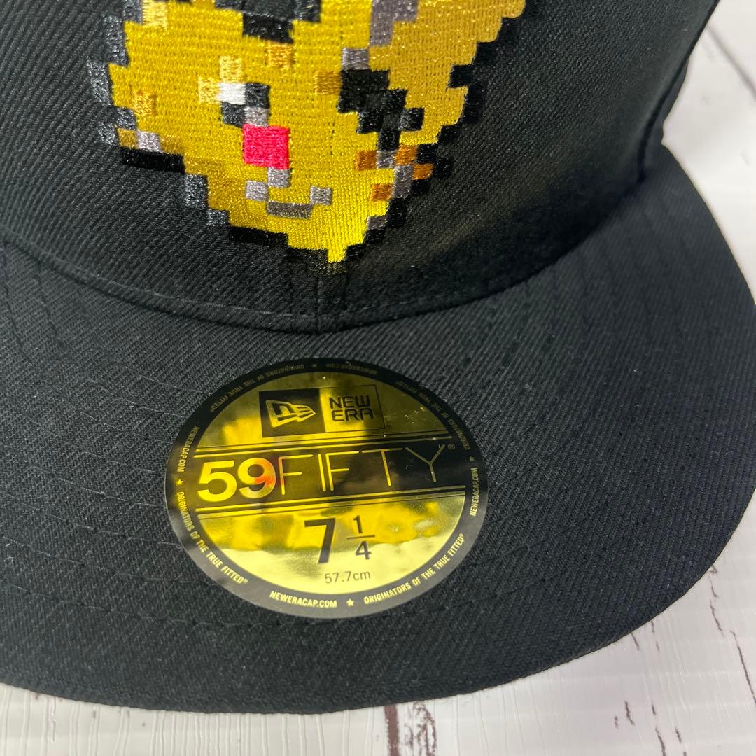 美品】new era ニューエラ ピカチュウ ドット 7 1/4 57.7㎝ - メルカリ