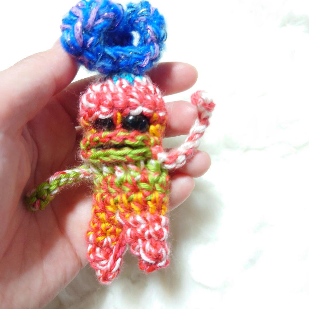 カラフルポップ マンドラゴラのあみぐるみ