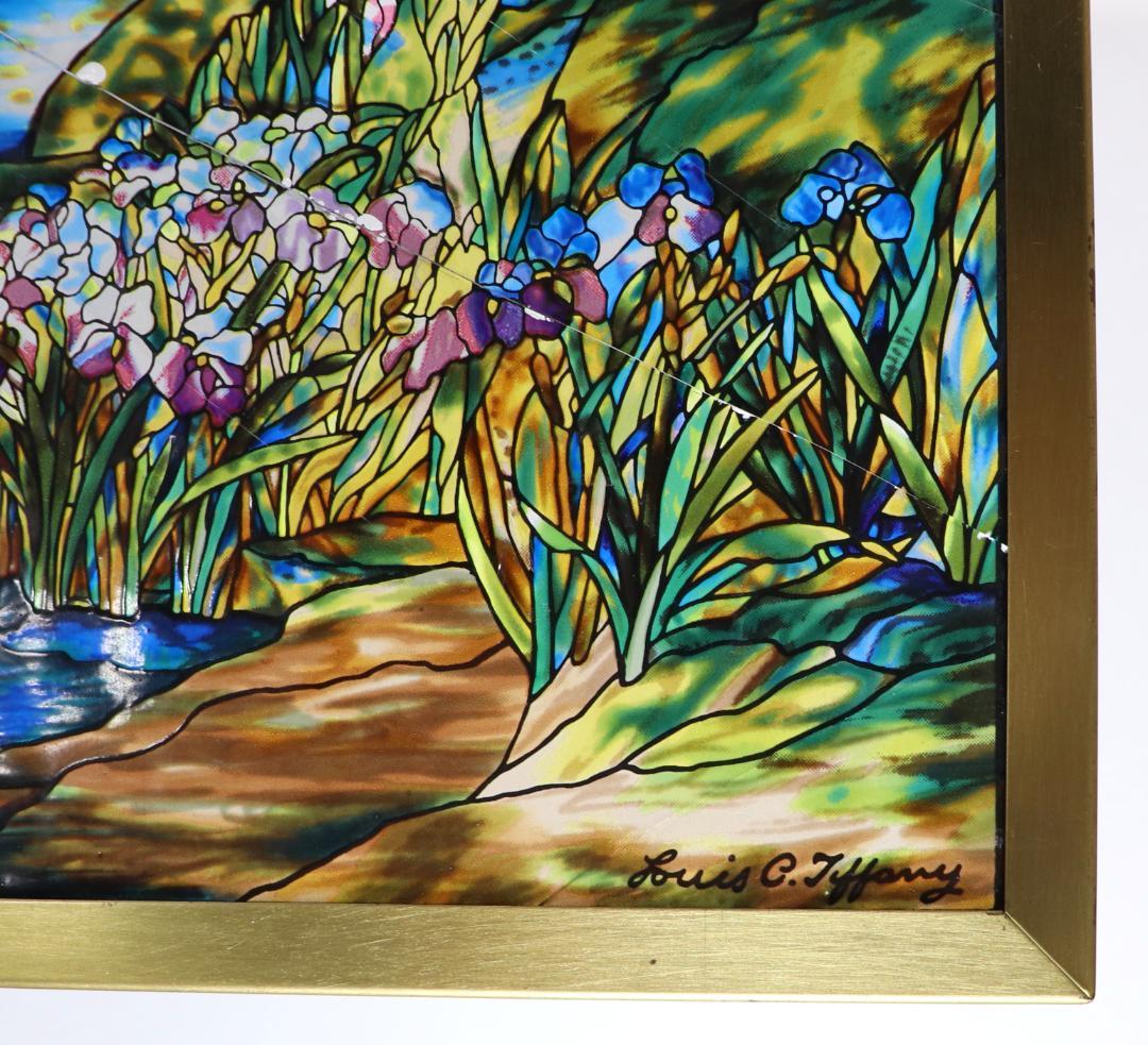ティファニー ヴィンテージ ステンドグラス 大型 ウェストミンスター