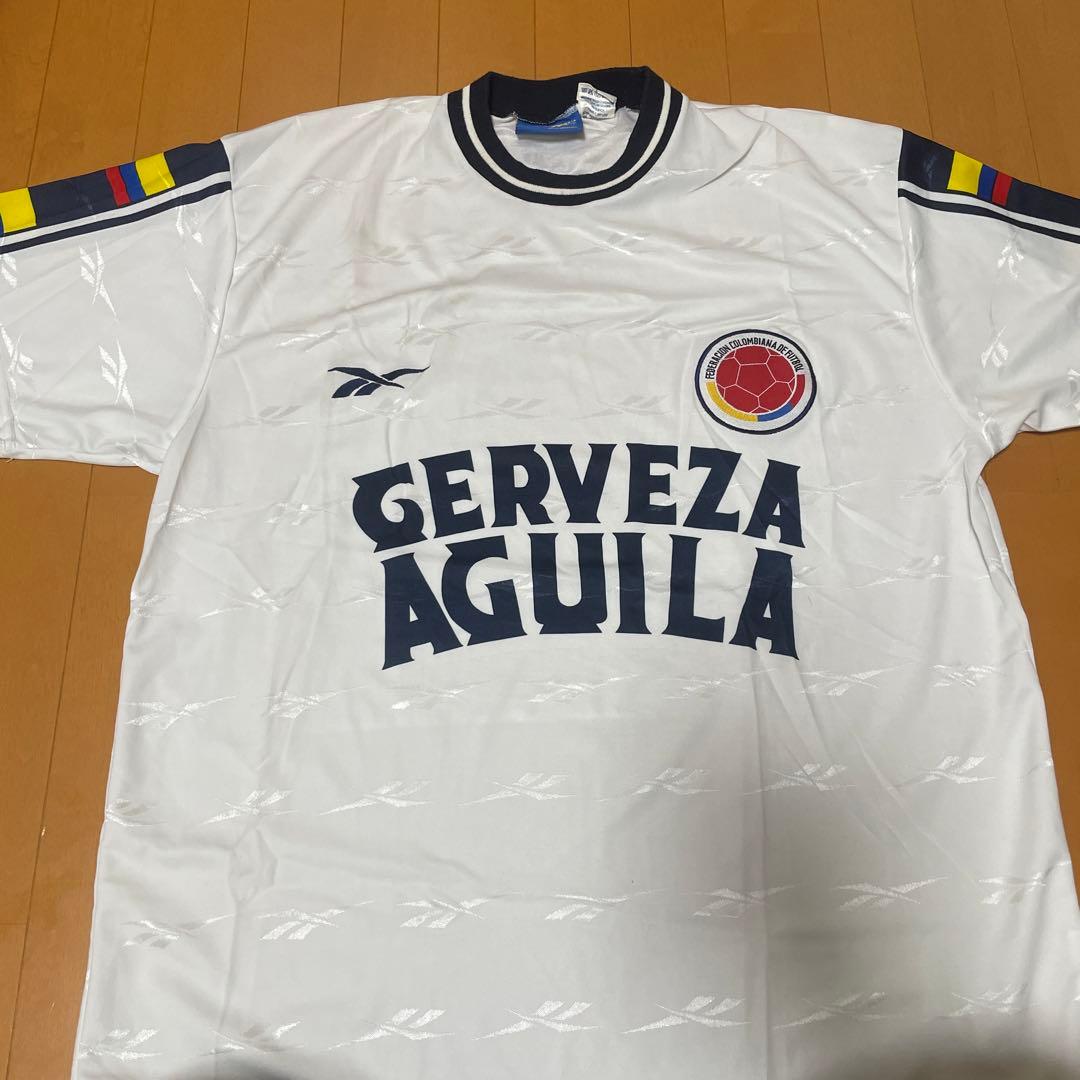 バルデラマ　コロンビア代表　ユニフォーム　レア　1998年W杯時代デザイン バルデラマ コロンビア代表 ユニフォーム レア 1998年W杯時代デザイン