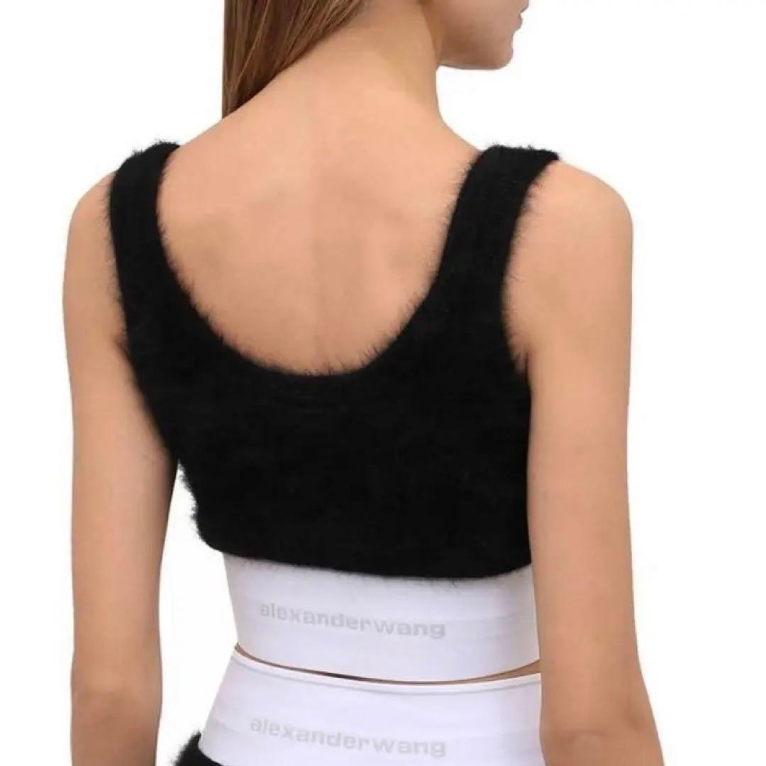 alexanderwang モヘアブラトップ ロゴ - メルカリ