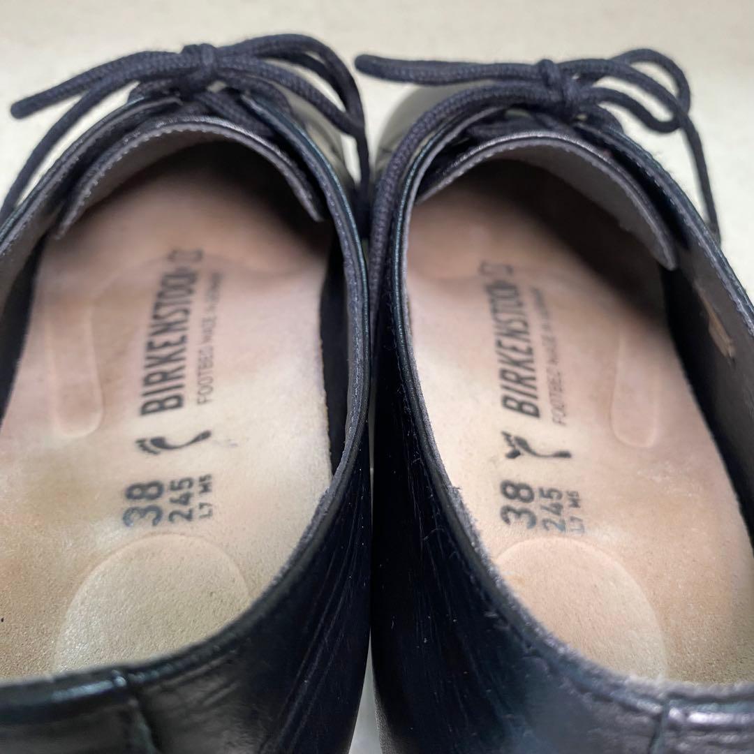 BIRKENSTOCK☆ブラック☆24.5cm☆ソーンダース☆レースアップシュー