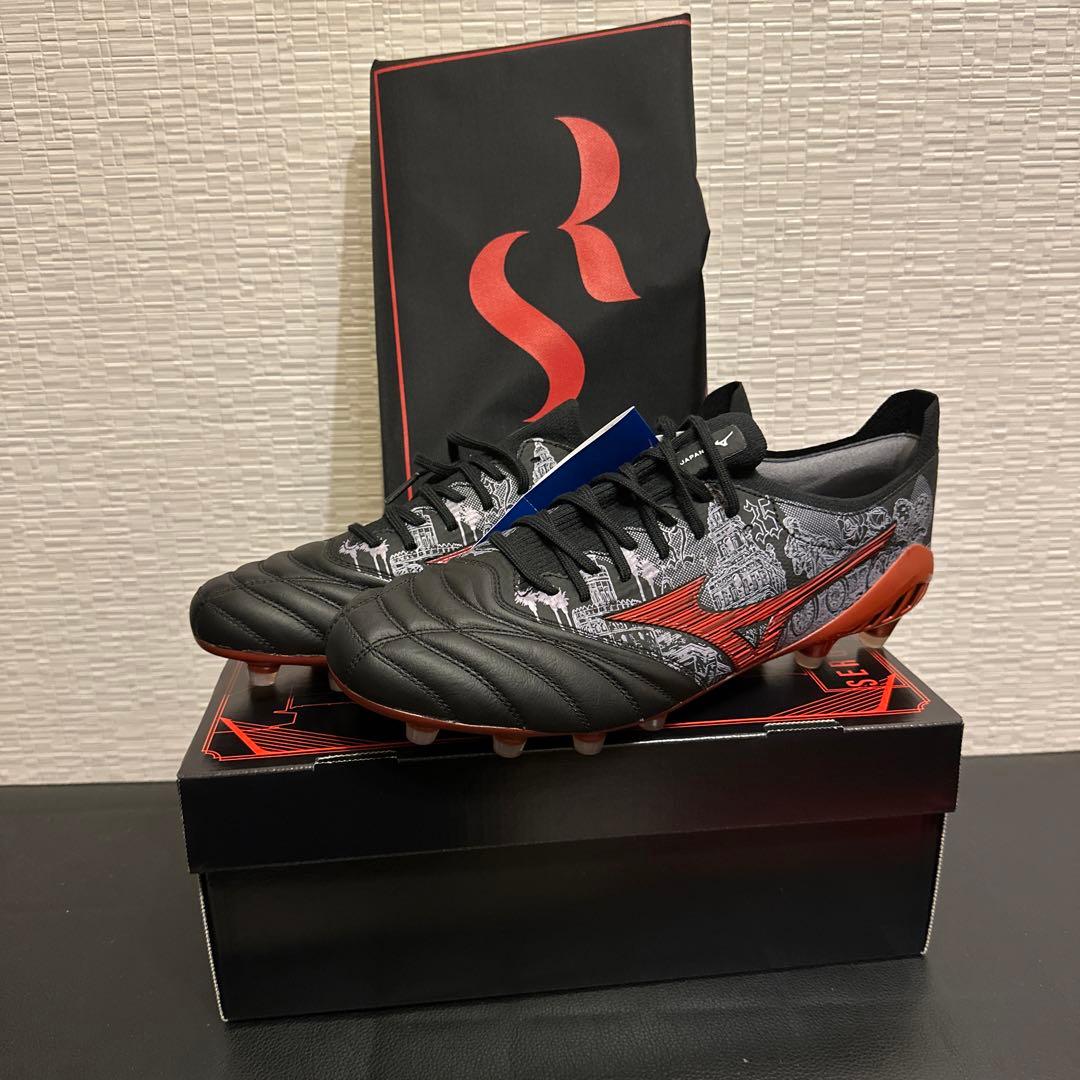 モレリア　ネオ3β SR4 japan 27センチ　新品 MIZUNO ミズノ モレリアNEO 3 β SR4 JAPAN(ブラック×レッド