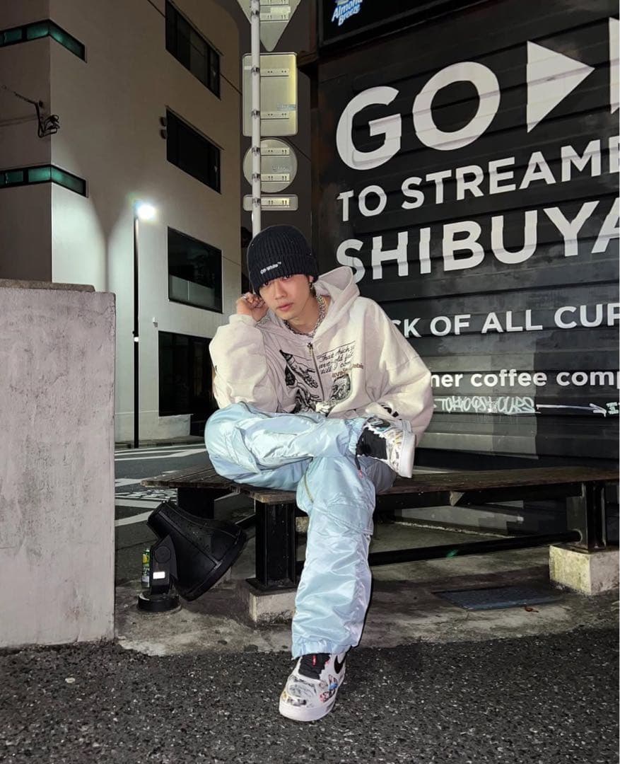 ちぃやん様専用 RRR123 ジップパーカー コムドットやまと着用 ニキ着用