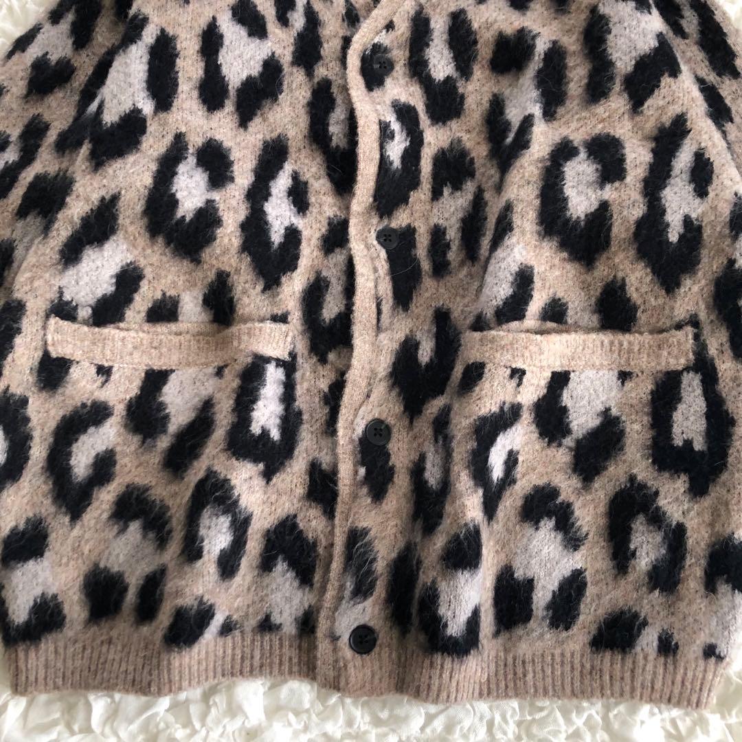 ジャーナル relume◇ CALIFORNIAモヘヤ パターンカーディガン