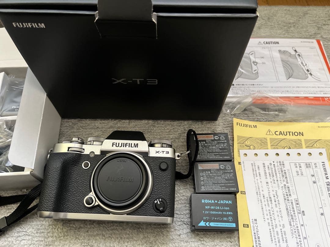 富士フイルム FUJIFILM 富士フイルムx-t3 ボディ 付属品完品 X-T3