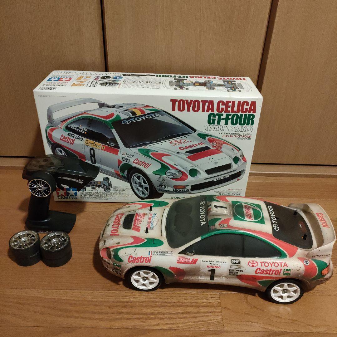 ラリーカータミヤ　フルセット　リアル塗装　TRFダンパー　カスタム　タミヤアンプ タミヤ TRFシリーズ（パーツ） No.254 TRF ビッグボアダンパープラス