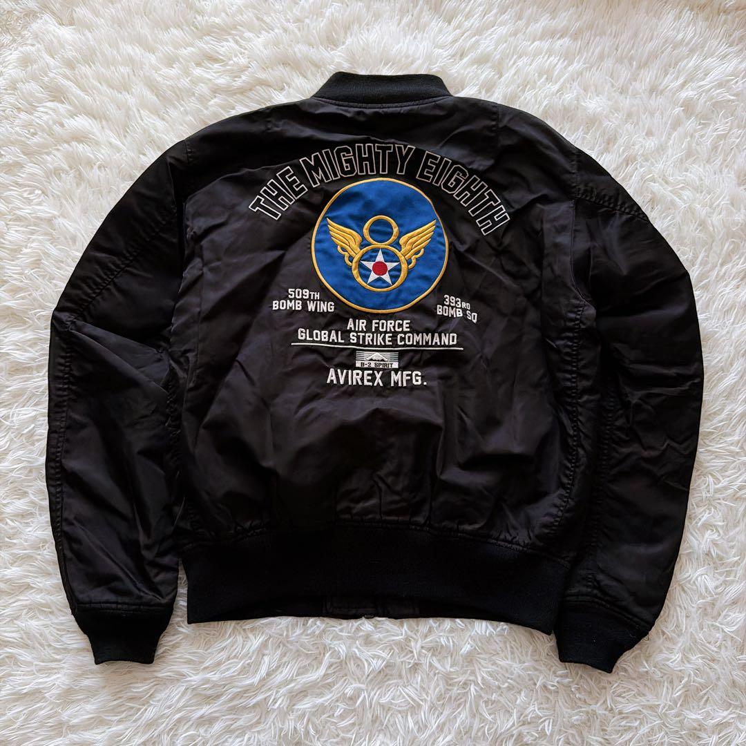 2XL✨AVIREX MA-1 フライトジャケット B-2 SPIRITモデル - メルカリ