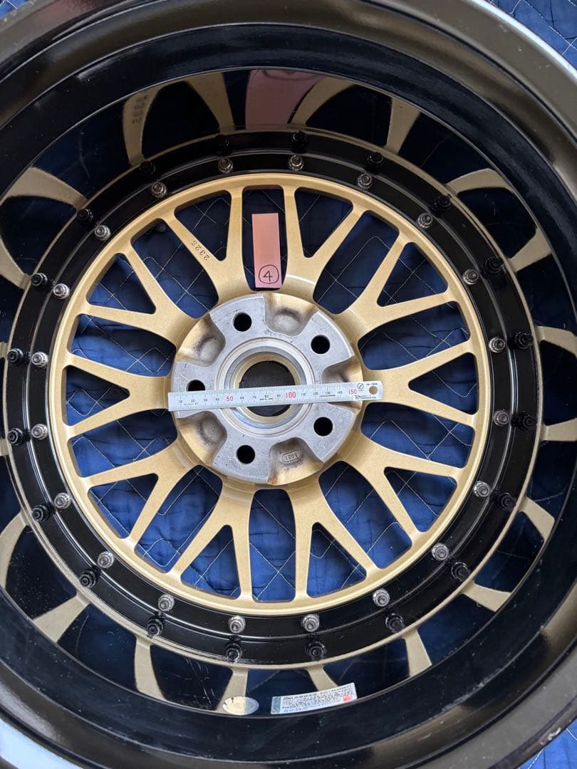 BBS LM 18インチ + ロックナット セット - メルカリ