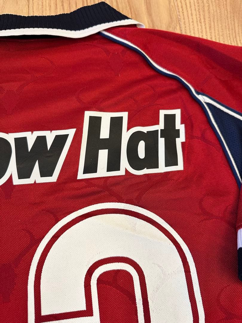 鹿島アントラーズ エネーレ2001シーズンユニフォーム 柳沢敦 - メルカリ