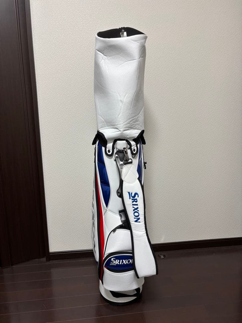 《GW価格》Srixon キャディバッグ ホワイト/ブルー/レッド