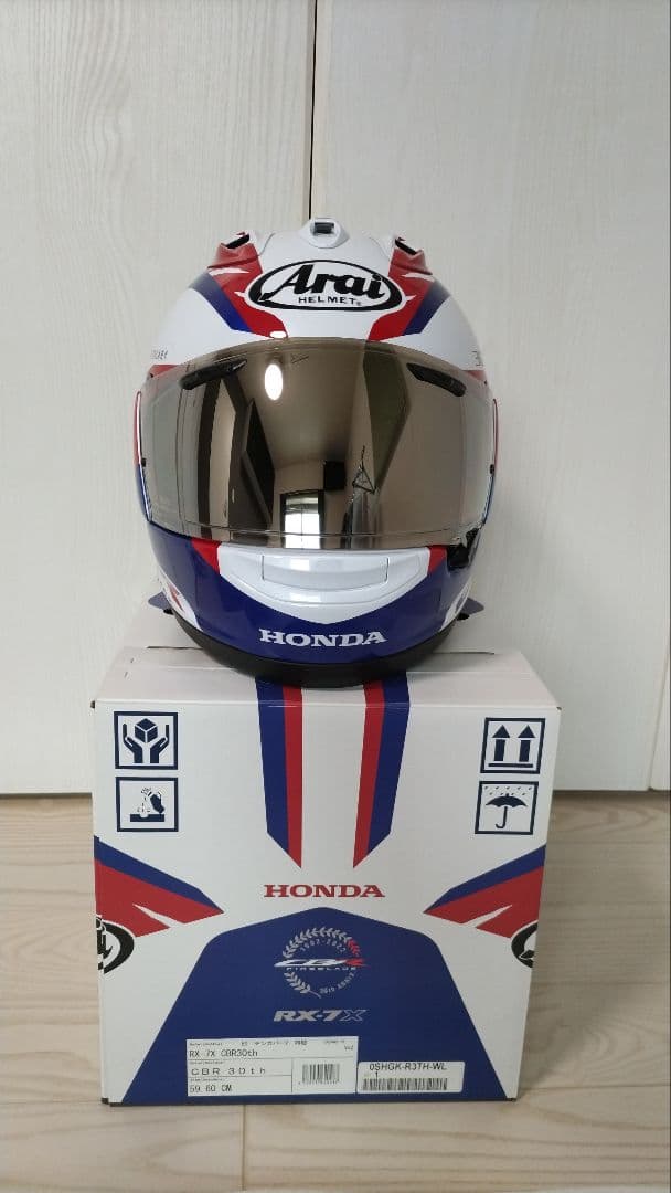 マ*ロ様 ホンダ アライ RX-7X CBR1000RR-R 30th ヘルメッ - メルカリ