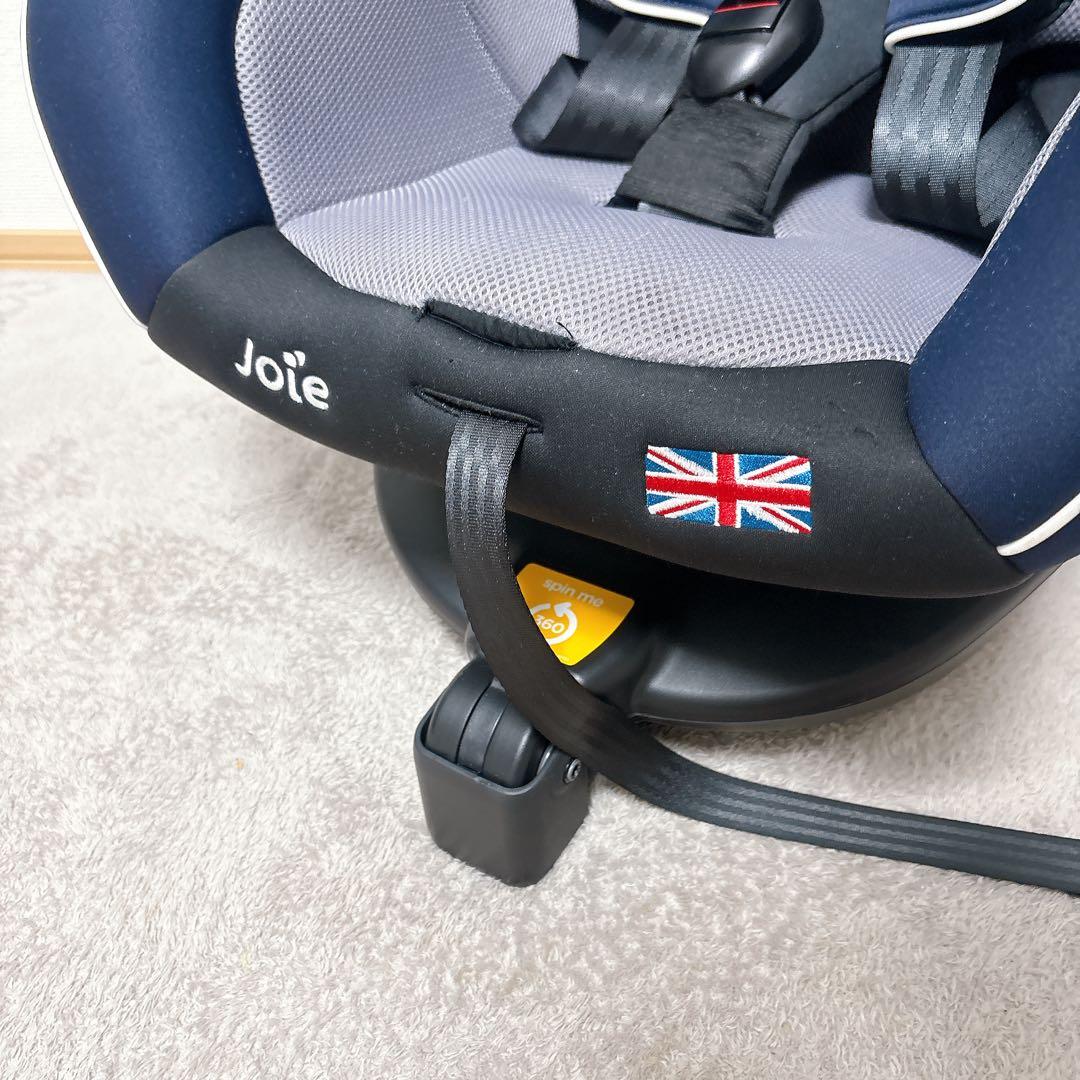 チャイルドシート Joieアーク360°（ブラック&ネイビー） ISOFIX - メルカリ