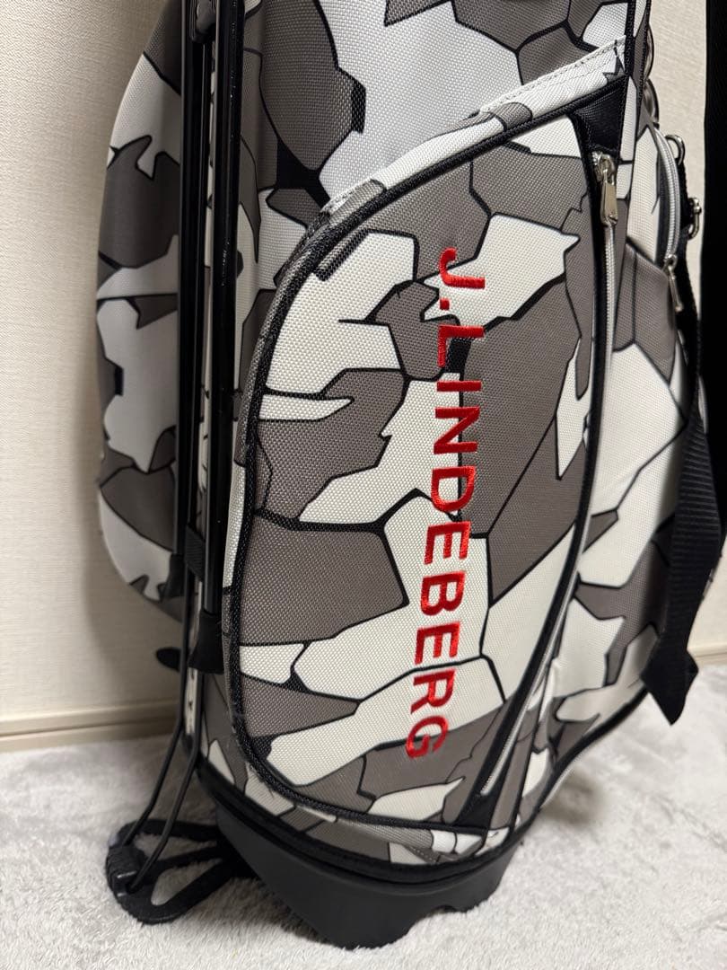 J.LINDEBERG スタンド式 キャディバッグ カモフラ柄 ラルフローレン