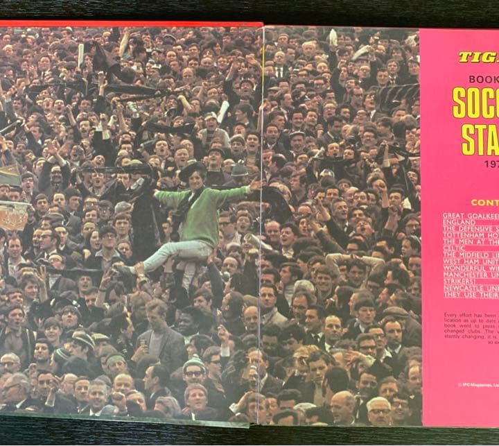 Tiger Book Of Soccer Stars 1971 表紙ハイバリー - メルカリ