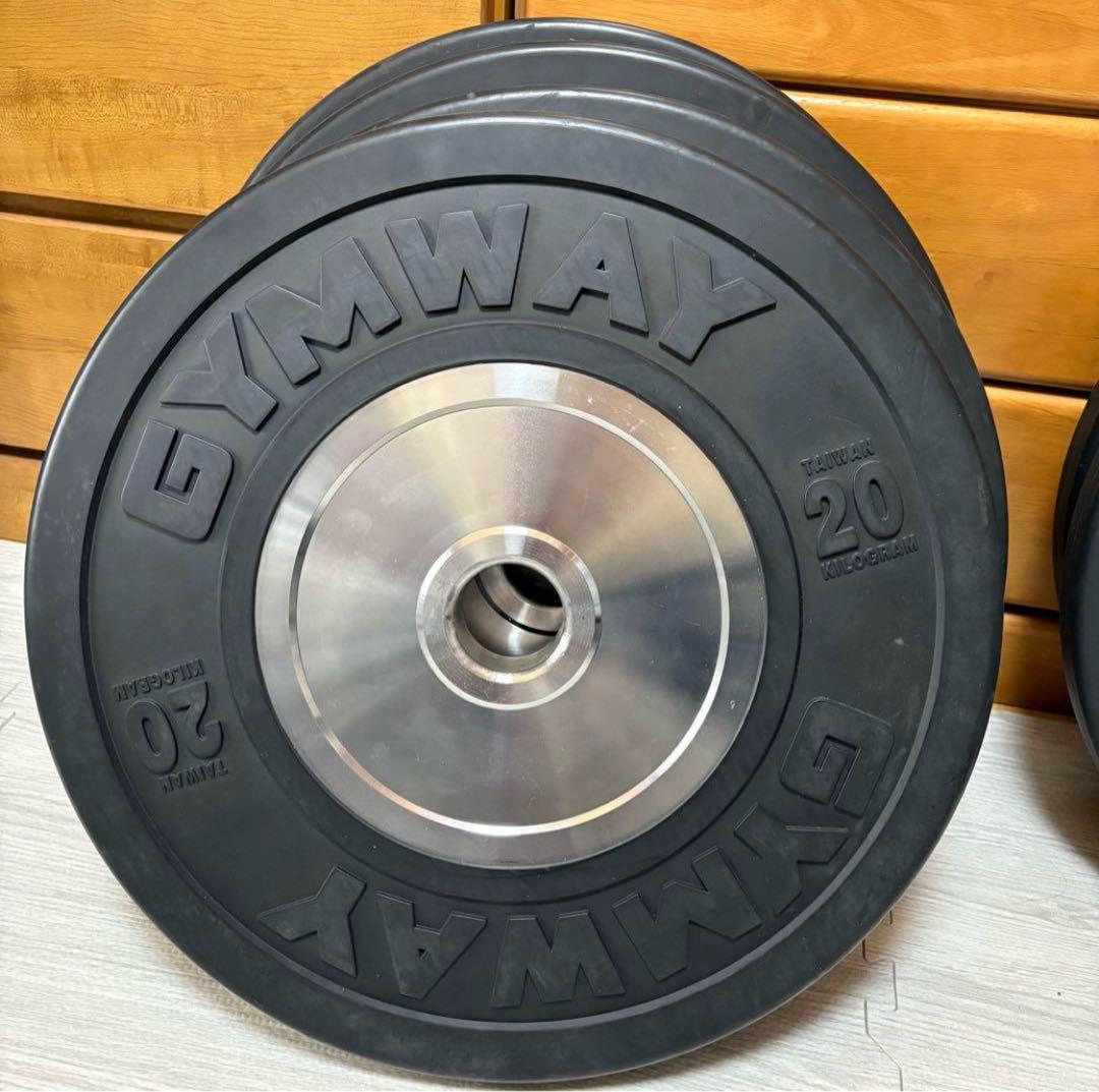 GYMWAY 20kg ウエイトプレート① GYMWAY フラクショナルプレート — MBC POWER SHOP