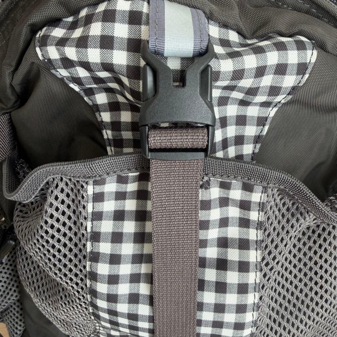 ノースフェイス ギンガムチェック柄リュック バックパック - メルカリ