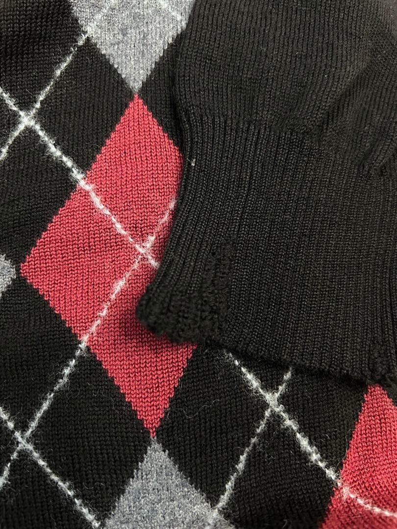 COMME des GARCONS HOMME アーガイル柄セーター ニット - メルカリ