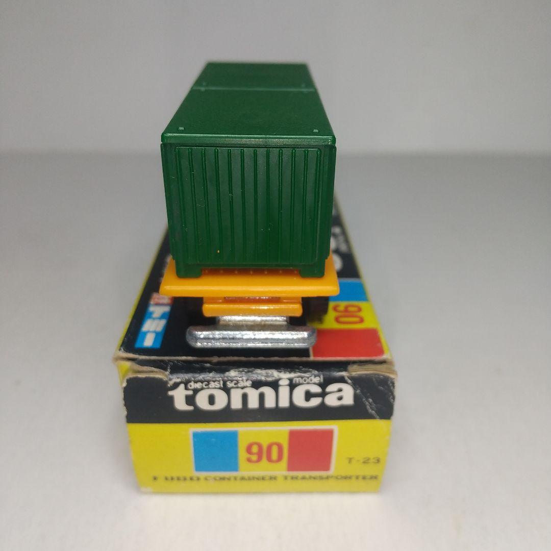3190)トミカ 黒箱 日本製 ふそう コンテナ 運搬車 - メルカリ