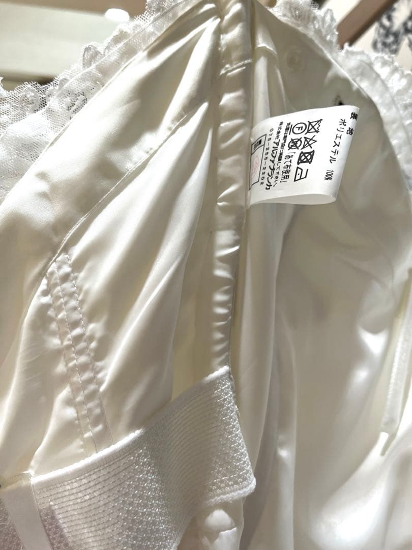 桂由美2wayウェディングドレス ベールセット - メルカリ