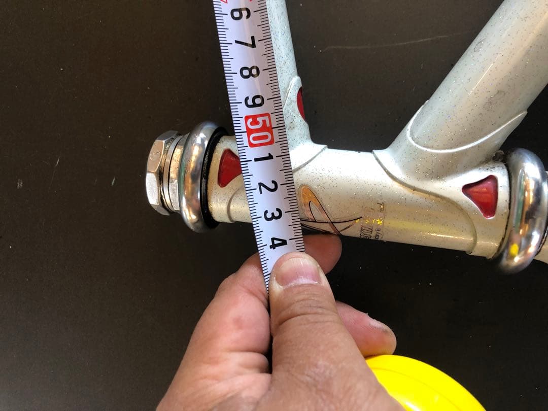 MAKINO マキノ フレーム 競輪 njs刻印 bb無し 凹みあり？