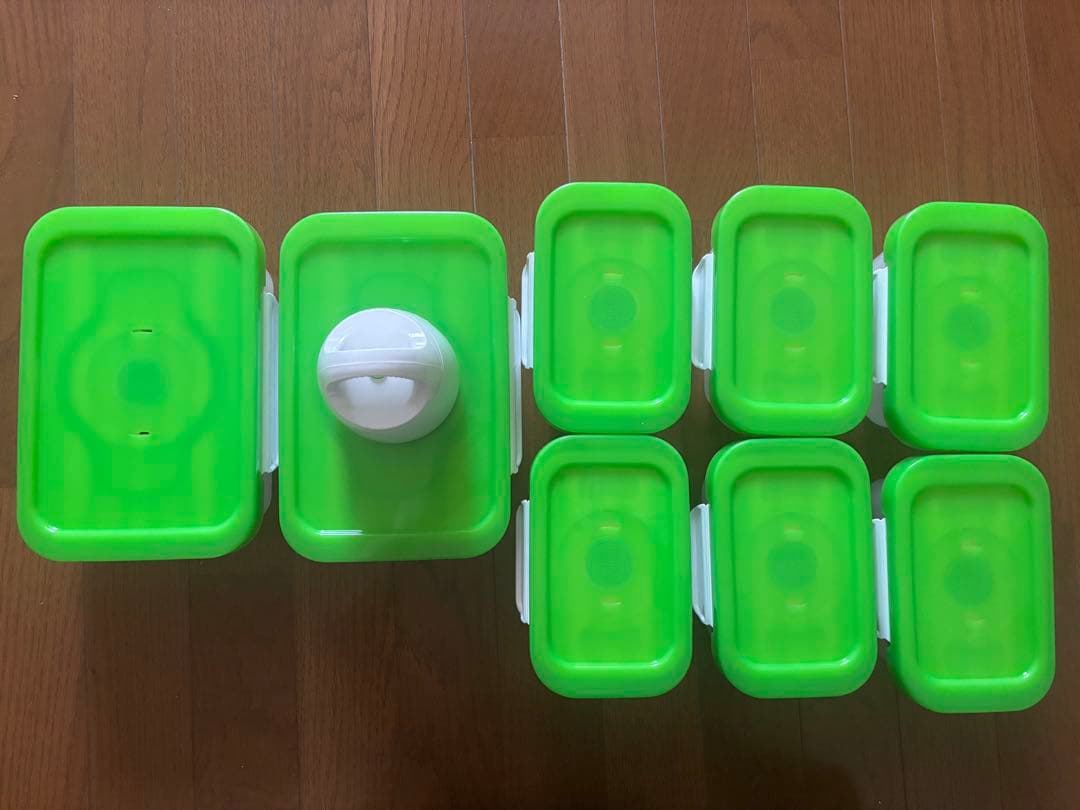 フォーサ 真空容器 タッパ 保存容器9点（おまけ付き） フォーサ 真空容器 タッパ 保存容器9点（おまけ付き） フォーサ 真空