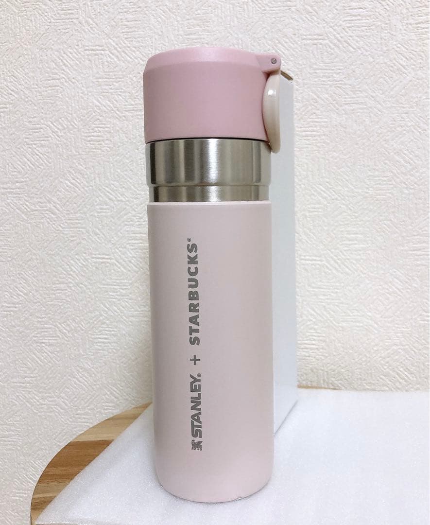 スターバックス スタンレー ステンレスボトル ダスティピンク 473ml