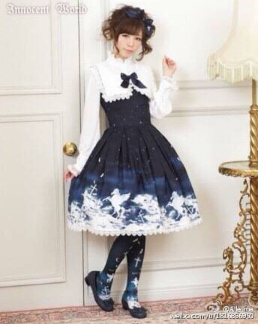 Innocent World 奇跡の夜空 聖歌隊ジャンパースカート jsk Innocent World 奇跡の夜空 聖歌隊ジャンパースカート jsk Fantasy