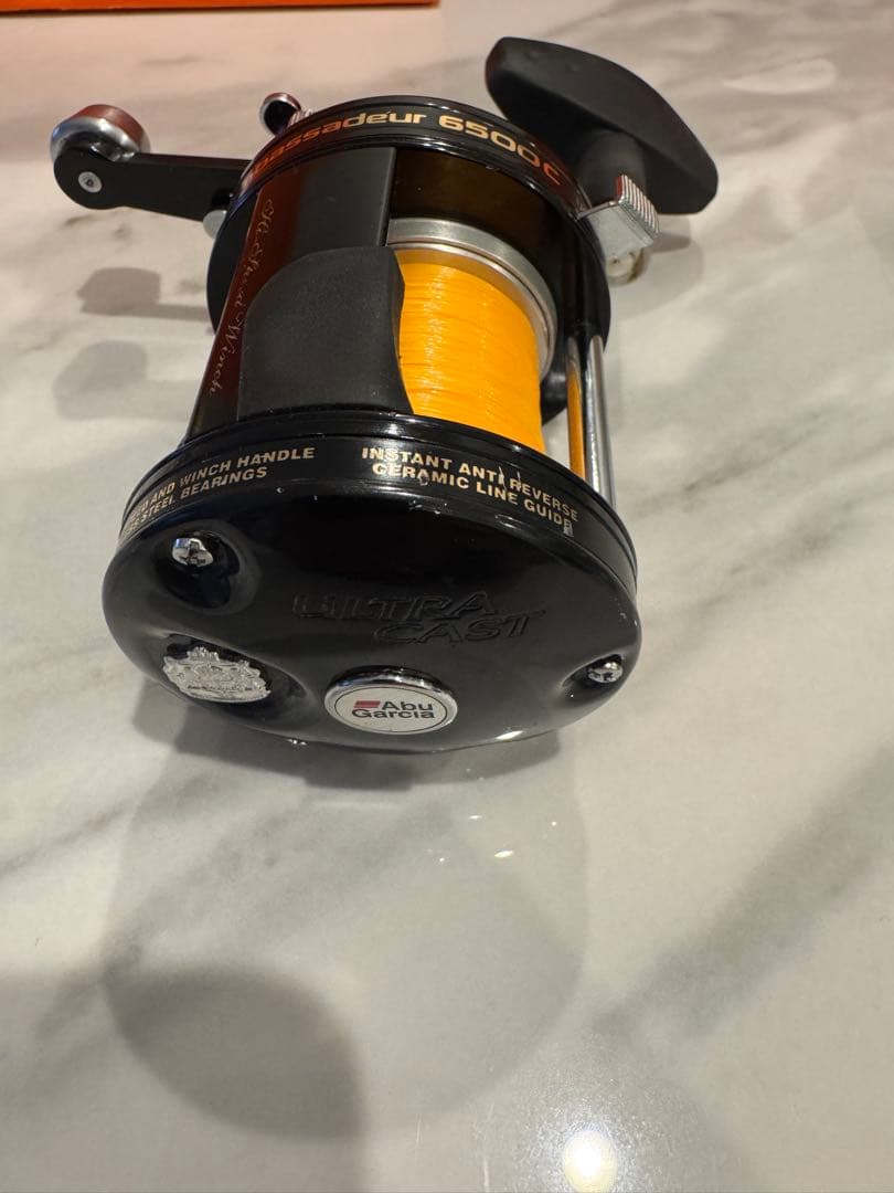 アブ6500C HI SPEED WINCH 遠投カゴ釣り - メルカリ