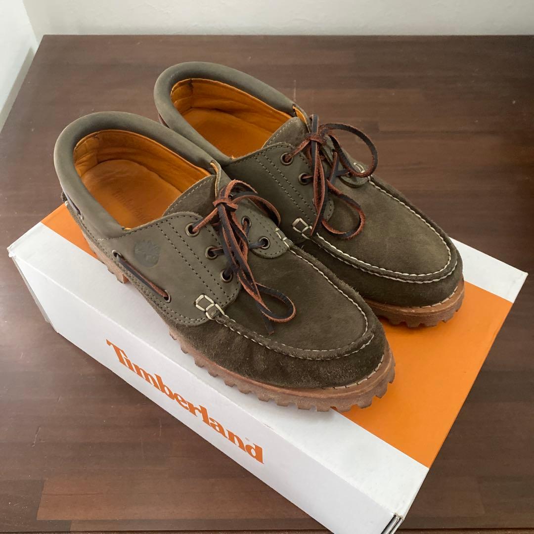 Timberland オリーブグリーン モカシン 楽天市場】ティンバーランド Timberland デッキシューズ