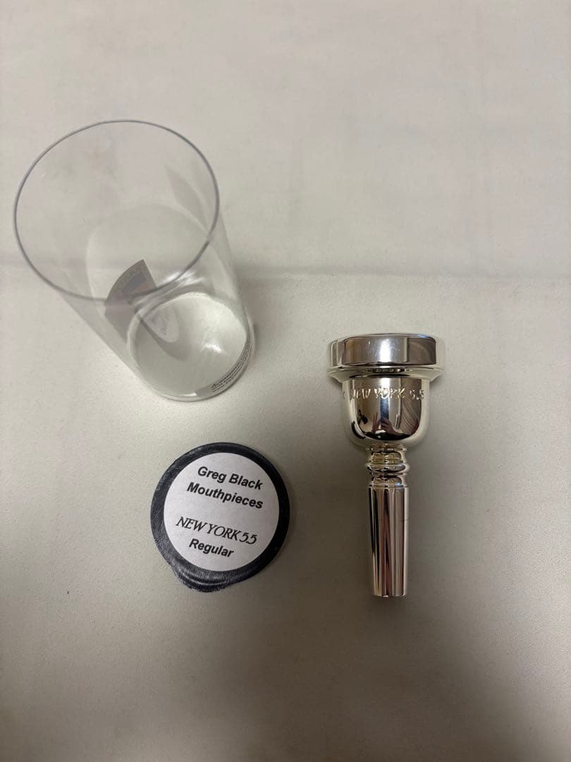 管楽器・吹奏楽器 Greg Black New York 5.5 Regular New York Series Symphony Tenor Trombone Mouthpieces – Greg Black