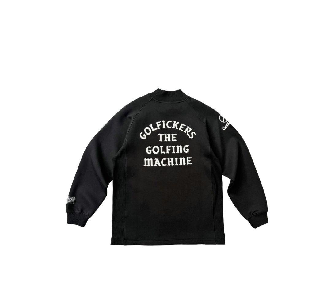 最新作　Sports Mix Mock Neck -Black-