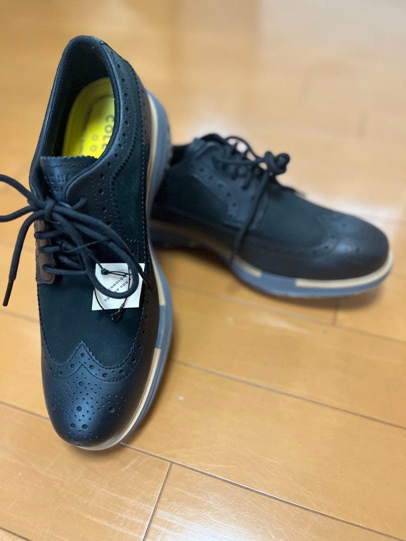 新品 COLE HAAN ゼログランド ブラック ドレスシューズ c36154