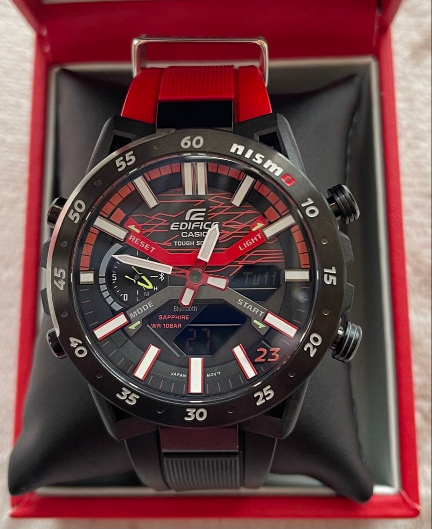 値下げ❗️【EDIFICE】 nismo LIMITED EDITION Casio Edifice x Nismo Nissan Motorsports GTR Limited Edition Watch