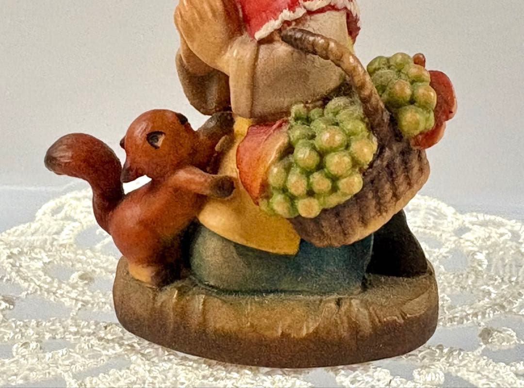 アンリ人形 ANRI 美品 6.5㎝ ☆*【小さな・Thanksgiving】