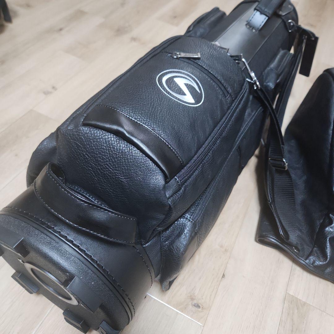 値下げしました！/ソナーテック/キャディバッグ/ブラック/ロイヤル