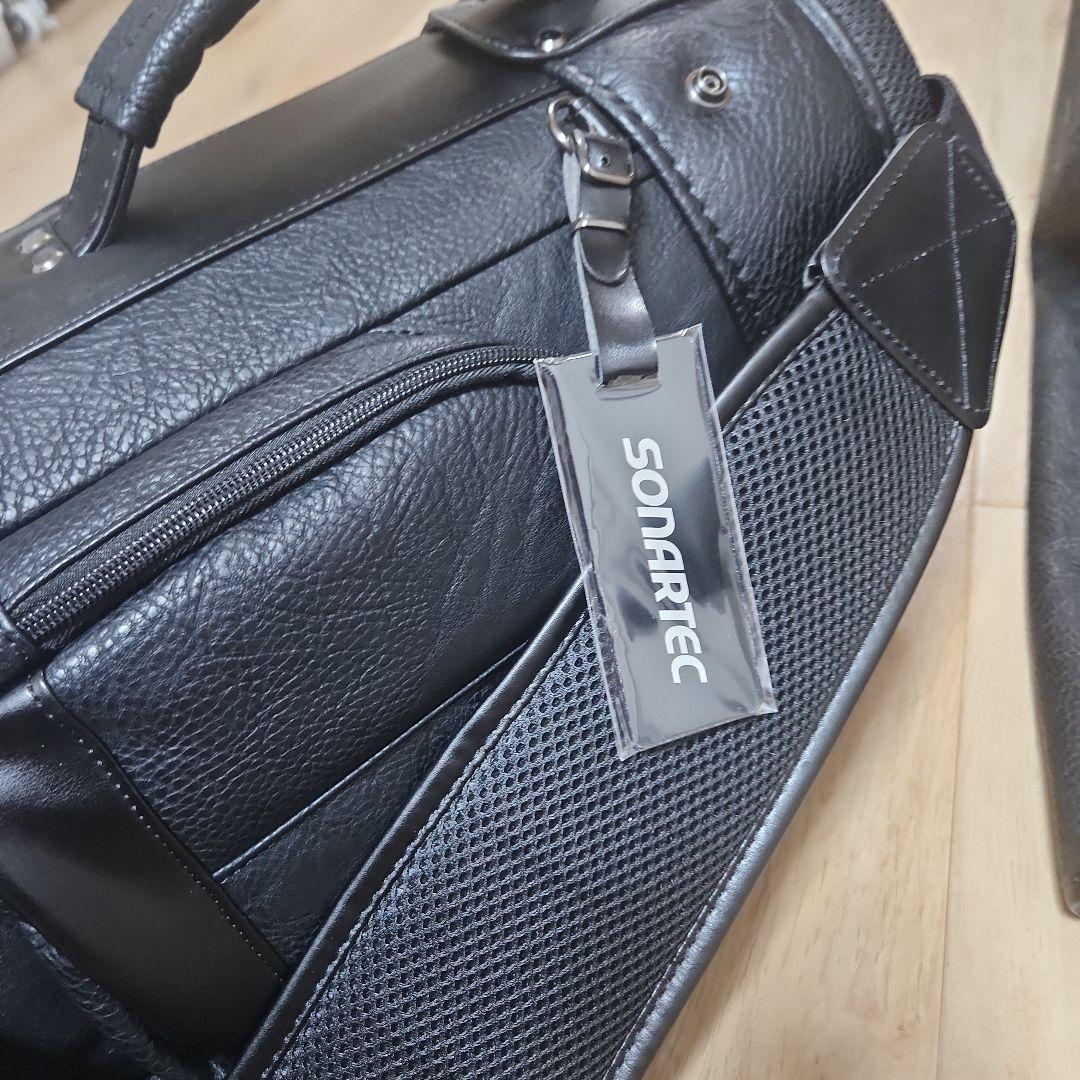 値下げしました！/ソナーテック/キャディバッグ/ブラック/ロイヤル