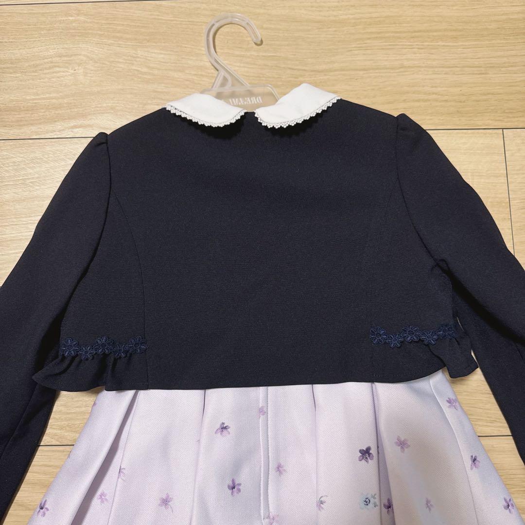 ショパン 入学式 パネルフラワーアンサンブル 120 美品 パンプス ソックス