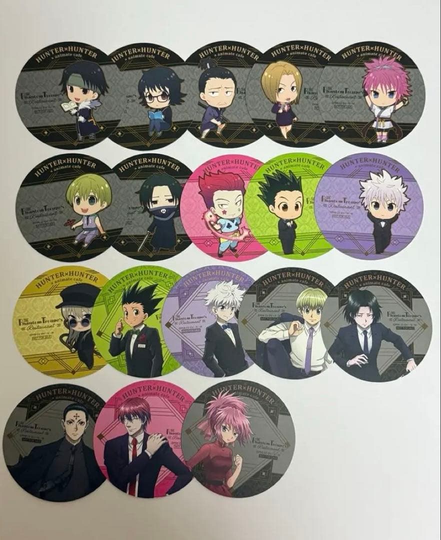 HUNTER × HUNTER アニメイトカフェ 第8弾 幻影旅団編part3 - メルカリ