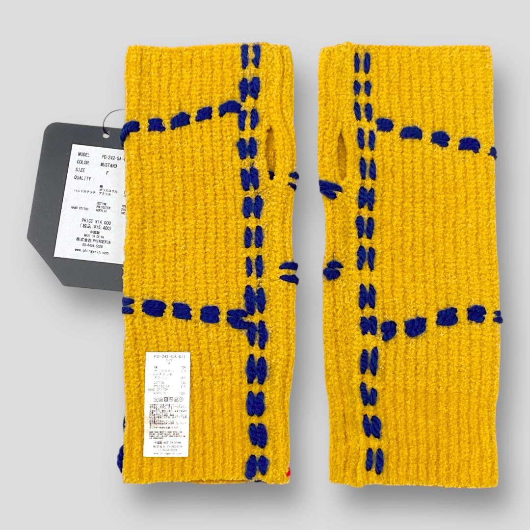 新品 PHINGERIN 24AW PG1 ARM WARMER MUSTARD - メルカリ