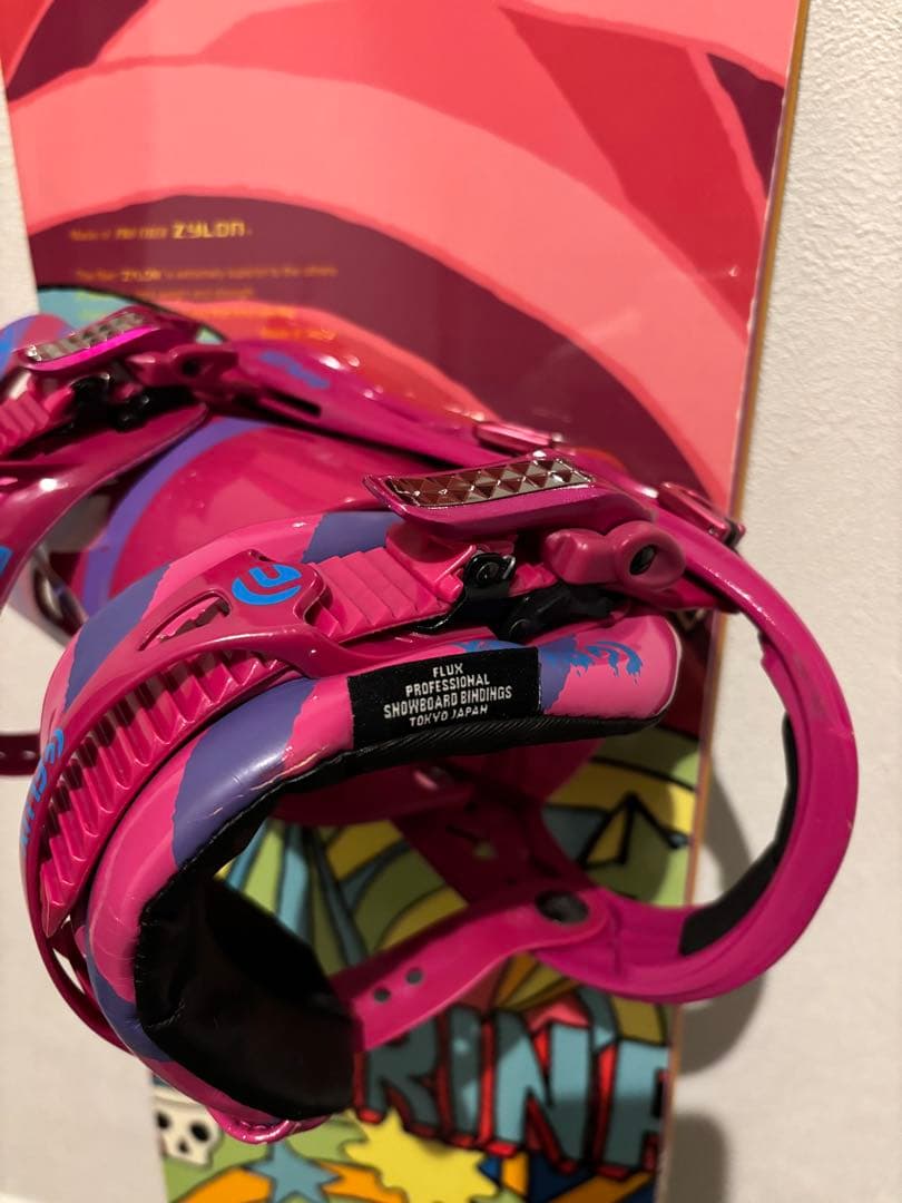 SABRINAスノーボード&FLUXビンディングセット - メルカリ