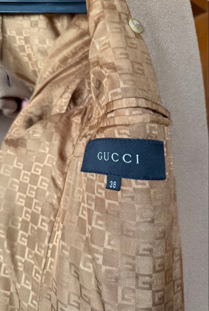 写真追加☆美品☆グッチ GUCCI カシミア コート 38 JA01 - メルカリ