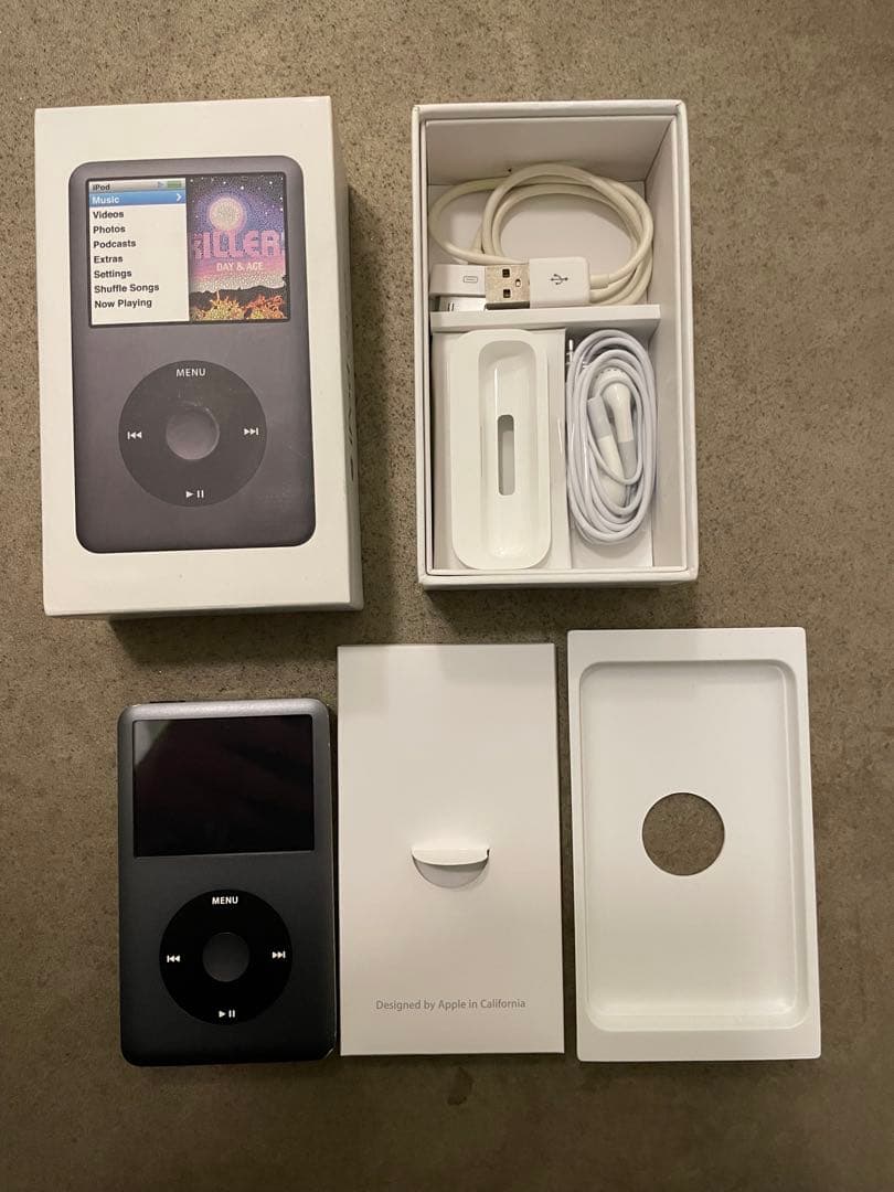 ポータブルプレーヤー iPod classic A1238 160GB ほぼ未使用】iPod classic 第6.5世代 160GB A1238 - メルカリ
