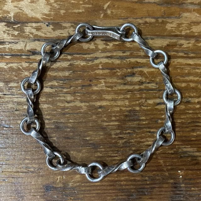 ヴィンテージ メキシカンジュエリー シルバー インフィニティ チェーン