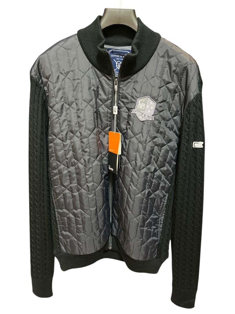 カッター＆バック（CUTTER & BUCK）ゴルフウェアブランド L CUTTER&BUCK カッターアンドバック ハーフジップ 半袖ブルゾン