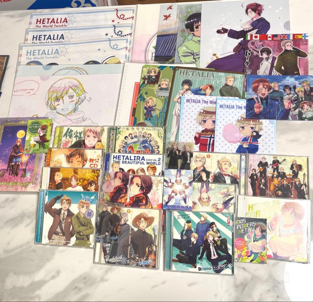 ヘタリア CD ポストカード ファイル トレカ カード セット ヘタリア CD ポストカード ファイル トレカ カード セット ヘタリア CD