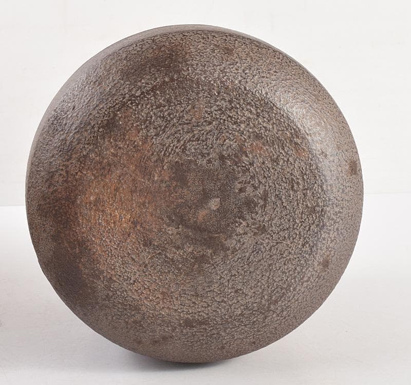 白黒みいちゃん様専用 高橋敬典作 唐松地紋 筒釜 鉄釜 共箱 M R4914C