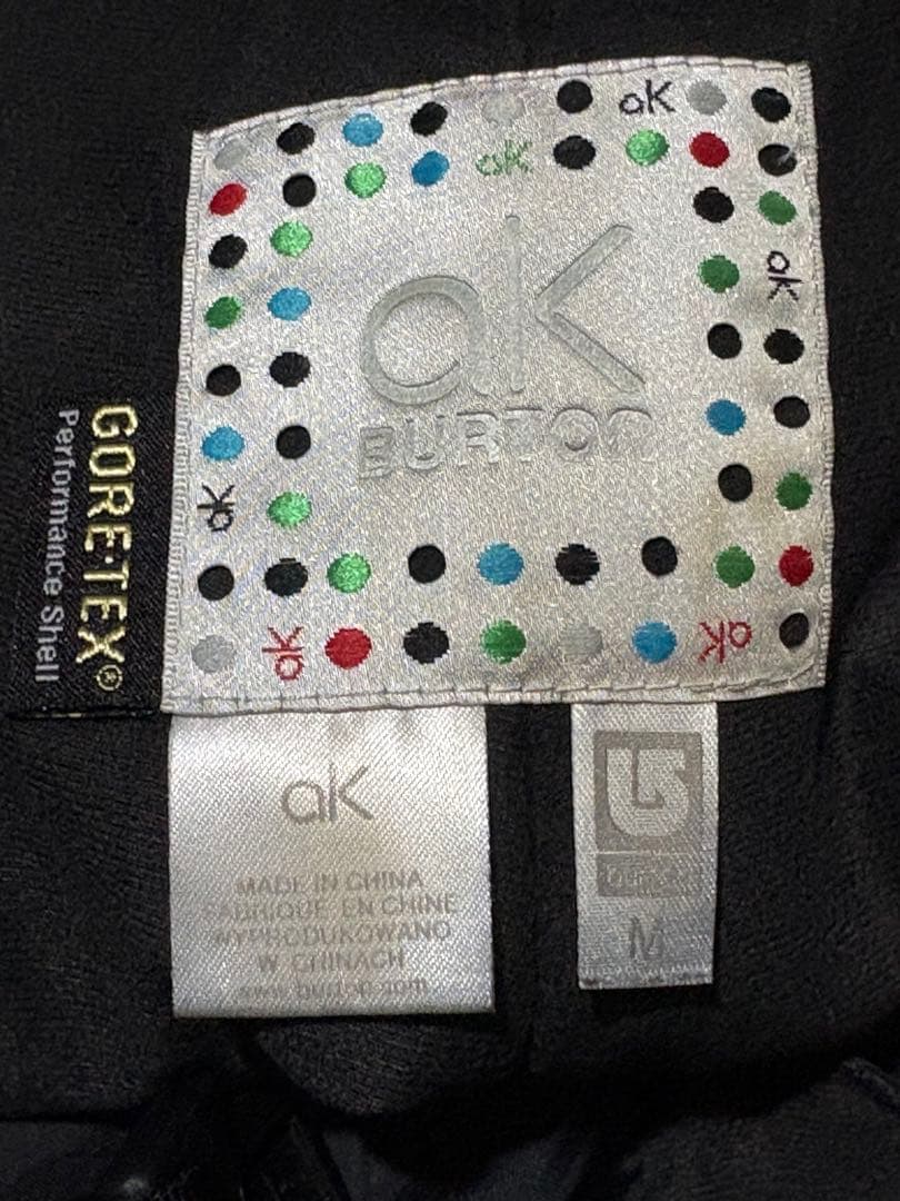 バートン AK スノーボード パンツ ゴアテックス 検 藤原ヒロシ