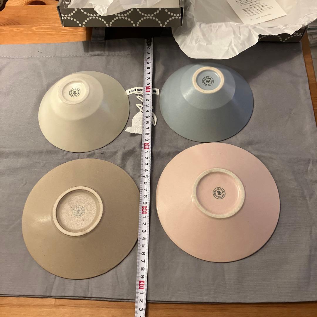 ミナペルホネン bit プレート ボウル Sセット タンバリン choucho